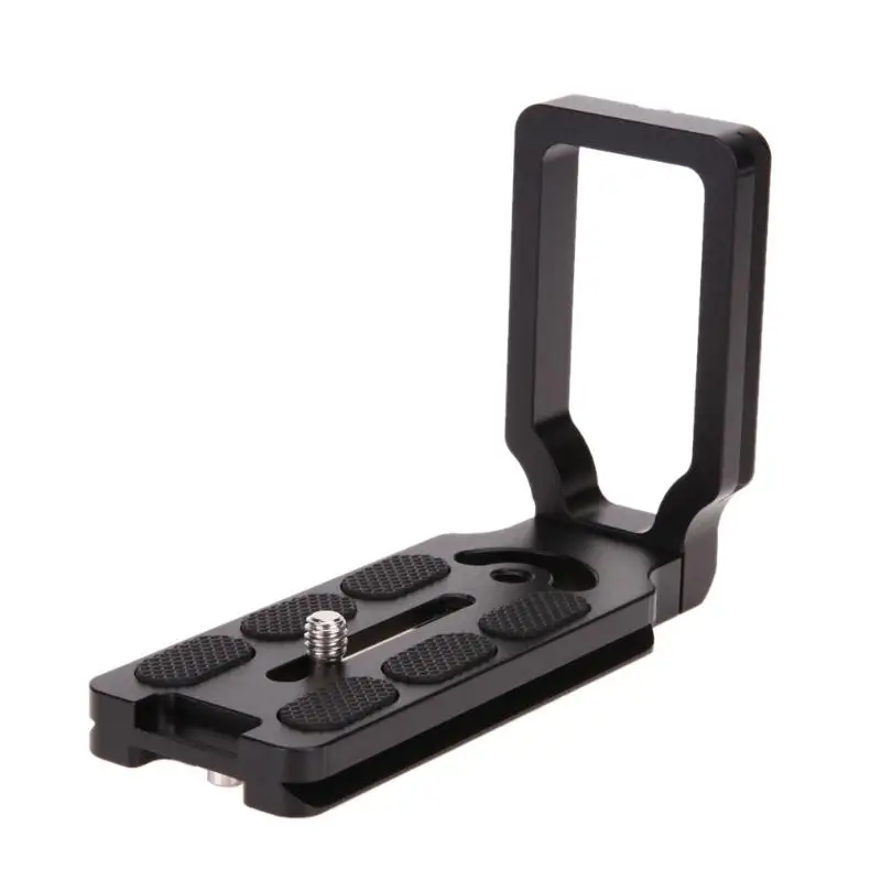 Aluminum Alloy Quick Release L Plate Universal Bracket 1/4" Ball Head
