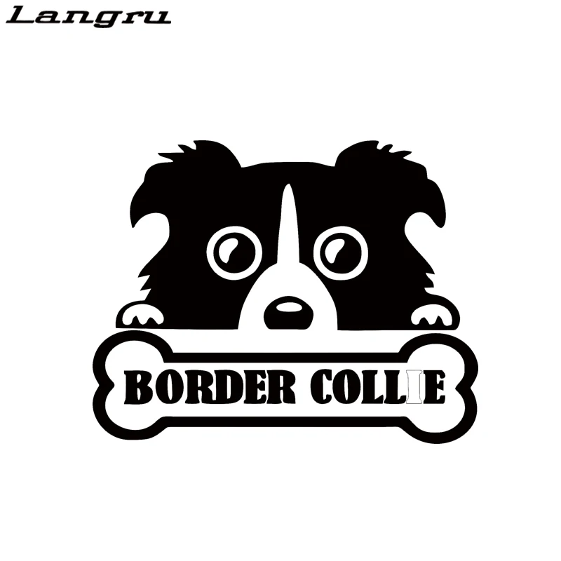 Divertente e carino Border Collie battito cardiaco Cani da Maglietta