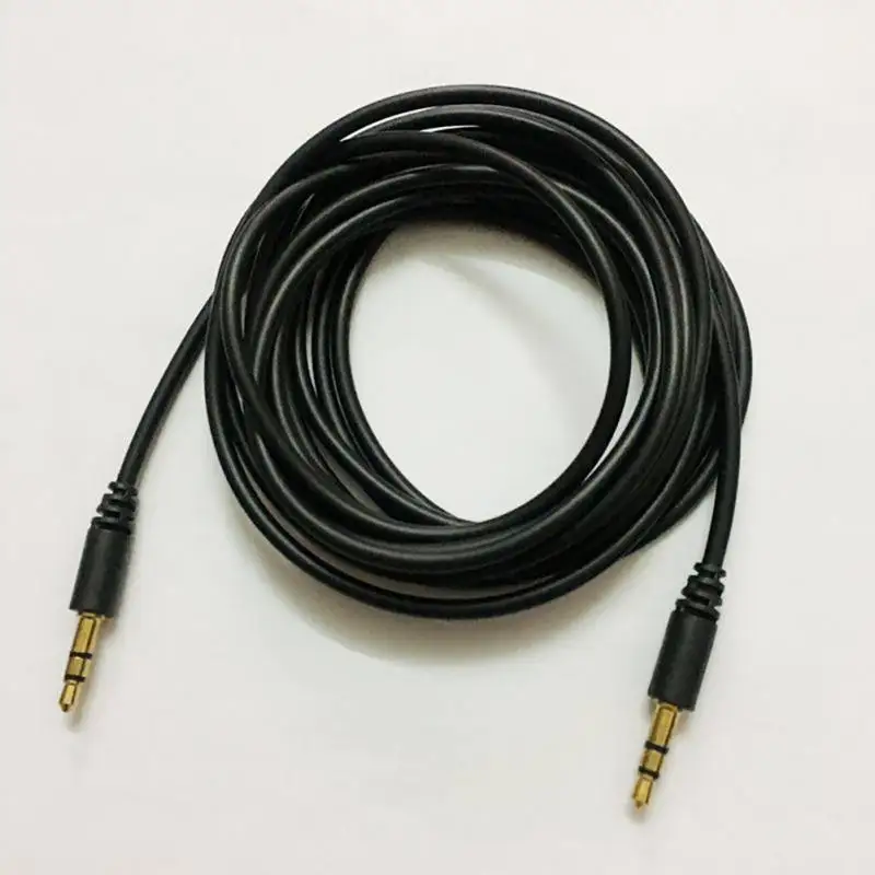 

Universal 1m 3.5mm Aux Cable Male to 3.5mm Jack Male AUX Audio Stereo Headphone Cable 3.5 mm Auxiliary Cord for iPhone EarphoneN