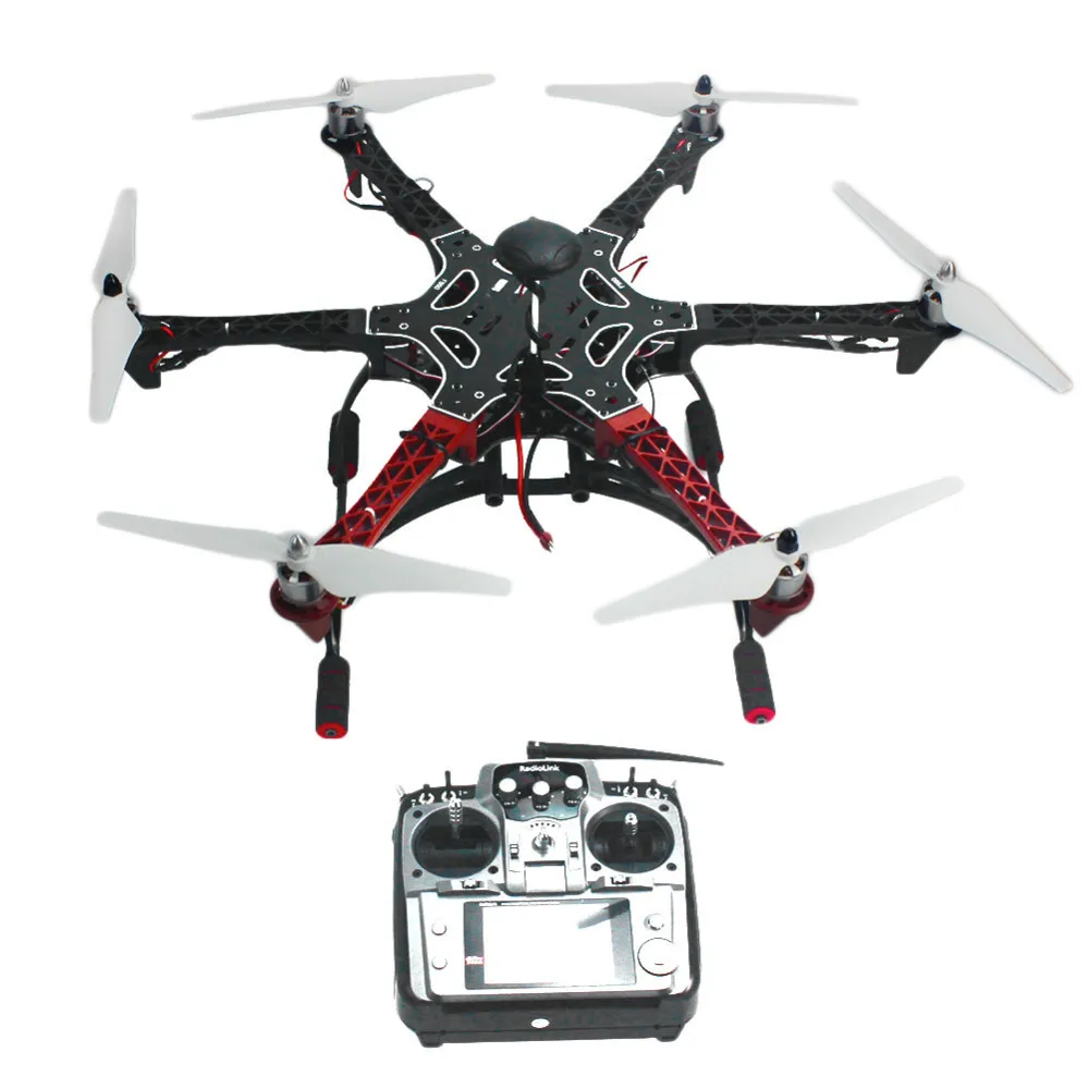 $339.7 6Axis RC Aircraft Hexacopter Helicopter ARF Drone with AT10 TXRX Frame GPS with AT10 TXRX