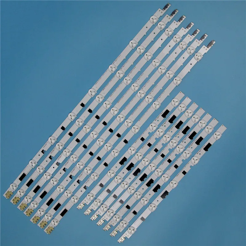 

832mm 14 Piece/Set LED Array Bars For Samsung UE40F6770SB UE40F6755SB 40 inches TV Backlight LED Strip Light Matrix Lamps Bands