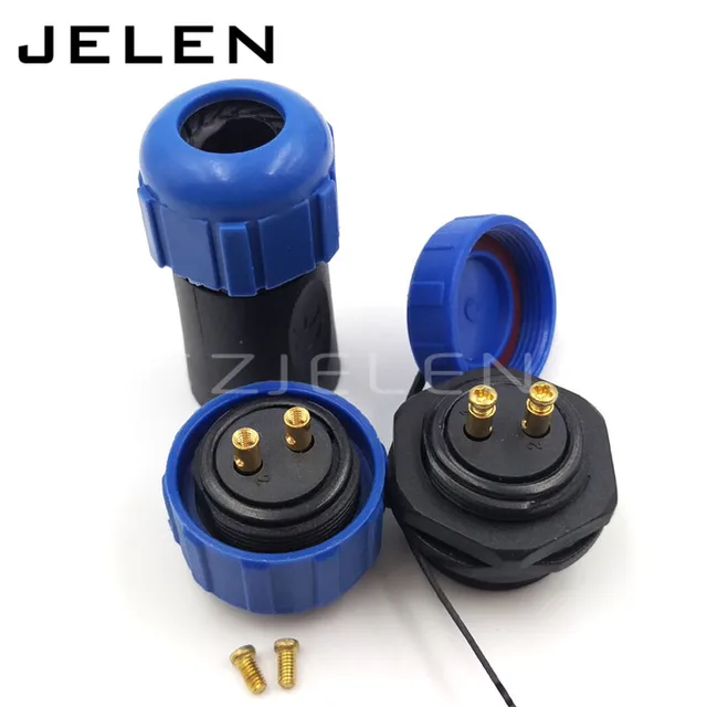 SP21, No need welding, Waterproof connector plug socket, 2 ... SP21, No need welding, Waterproof connector plug socket, 2 ... on Sconces No Electric Plug id=98518