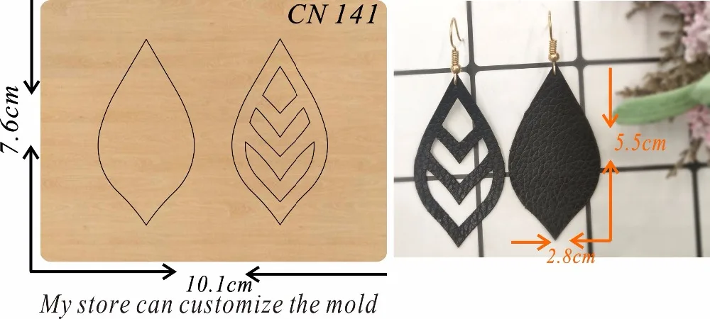 

Handmade earrings/20 new wooden mould cutting dies for scrapbooking Thickness-15.8mm