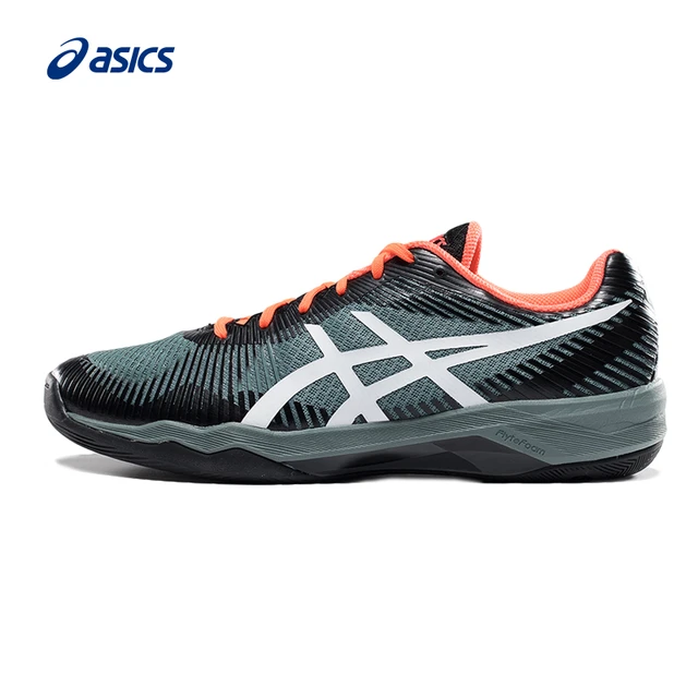 2018 New Arrival Original Asics Volleyball Shoes Volley Elite Ff Cluster  Tvr721-1001 Men Sports Shoes - Volleyball Shoes - AliExpress