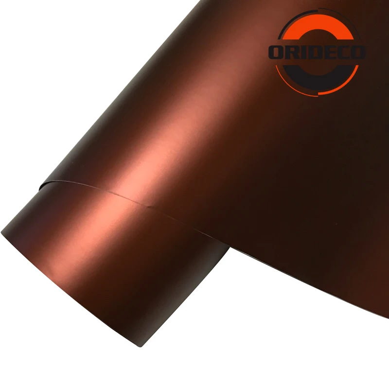 coffee brown matte metallic satin vinyl wraps 2