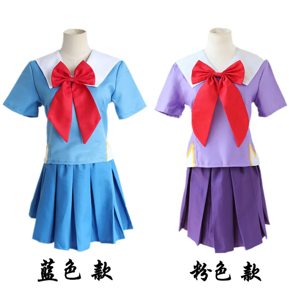 Women's Anime Future Diary Cosplay Costumes Female 2nd Mirai Nikki Yuno