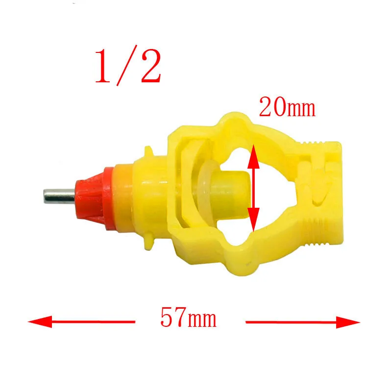10 шт. 20 мм до 25 мм курица с ниппель поилки Автоматическая Вода курица Весна штык питьевой курицы специализированное оборудование