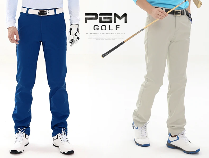 Высокое качество осенние и зимние ветрозащитные брюки для гольфа Для мужчин плюс бархатные теплые длинные брюки Vete Для мужчин ts De гольф для