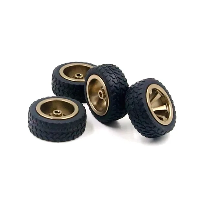 Best Price RC 1/28 WLtoys K989-49 K989-53 tire with wheel rim hub K969 K979 K989 K999 P929 P939 car upgrade metal alu CNC alloy spare part