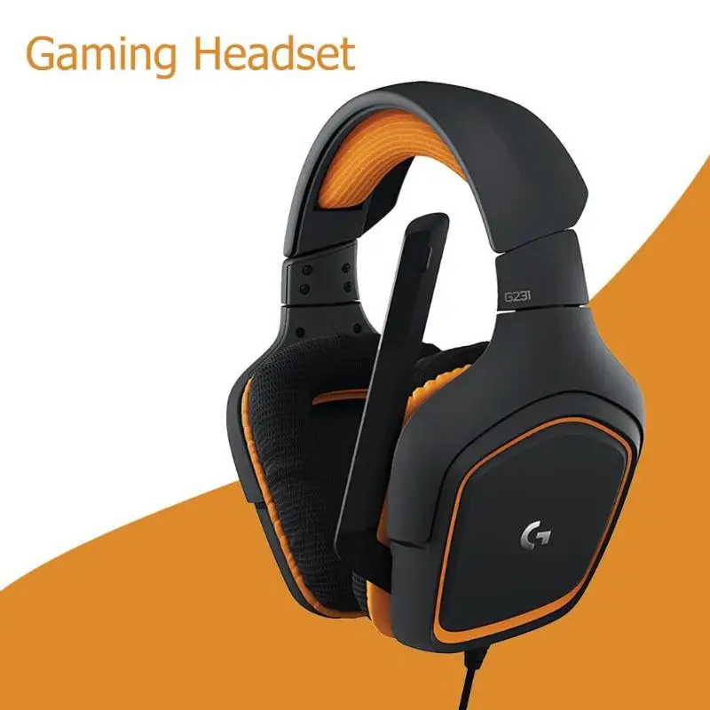 

Logitech Unidirectional Mic Lay-Flat Earpieces for PS4 Xbox One/Nintendo/Switch/PUBG G231 Prodigy Gaming Headset with Folding
