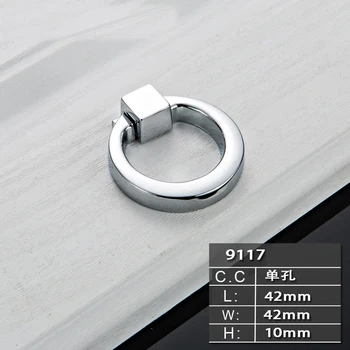 

New Fashion Modern Chrome Wardrobe Cabinet Drawer Handle Hardware Furniture Shoes Cabinet Door Handle Knobs