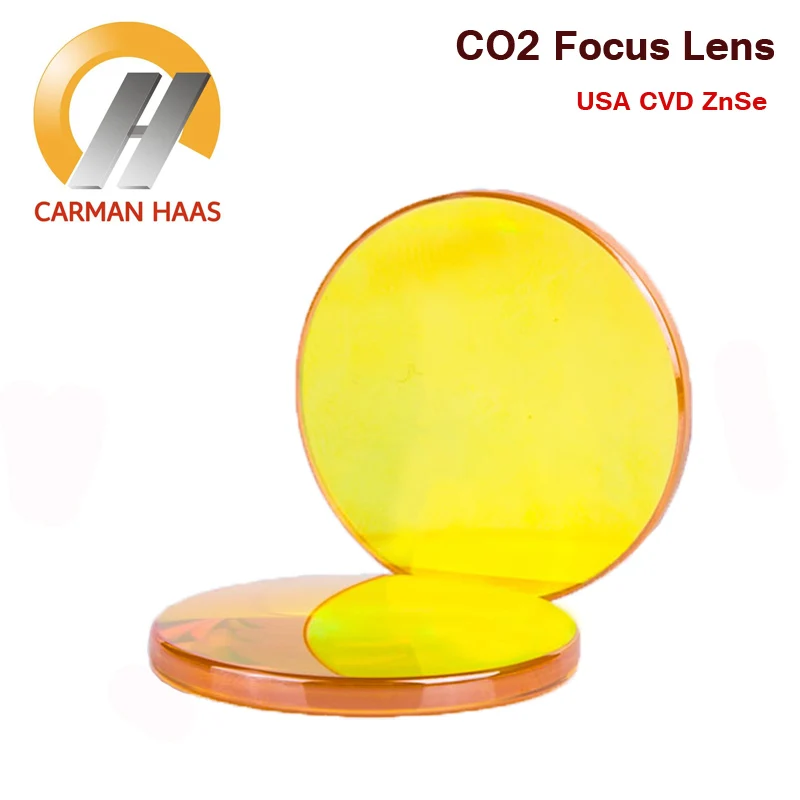Лазерные линзы CARMANHAAS CO2 фокусирующие США CVD ZnSe диаметром 14 мм FL 50 8 мм|Линзы| |