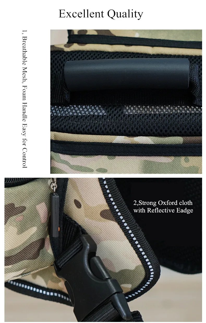 Functional Pet Dog Saddle Bag Harness and Lead Outdoor Backpack Pet Dog Carrier Bag for Medium Large Dog Accessories (14)