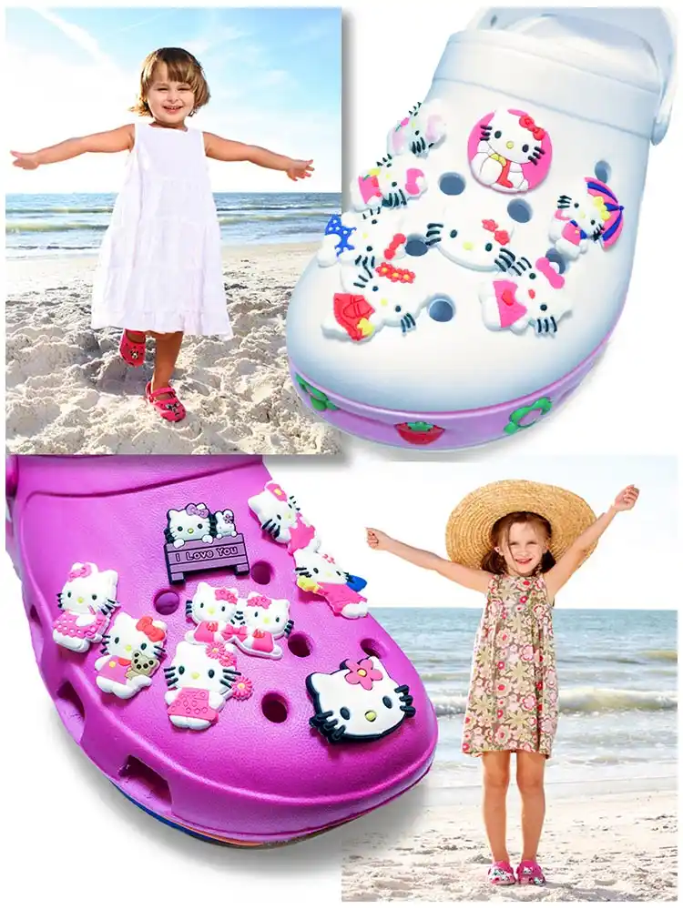 hello kitty croc charms