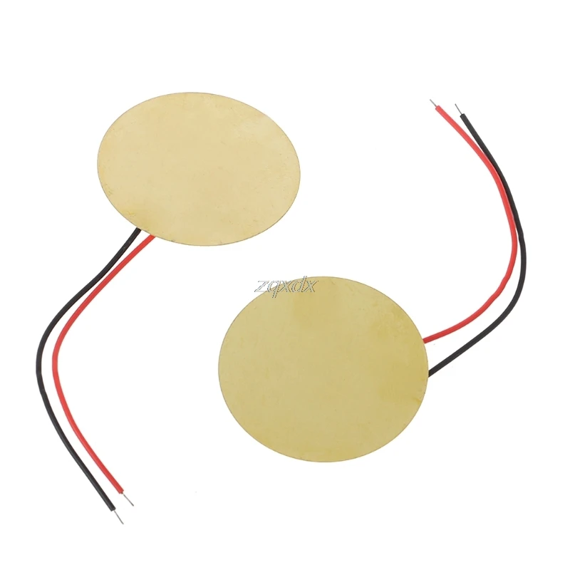 Piezo Elements Buzzer Sounder Sensor Trigger Drum Disc wire copper 10pcs piezo elements buzzer