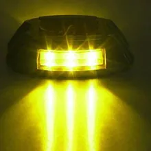 Солнечная настенная лампа светодиодное освещение пристани солнечные огни шаг дорожные светильники для дорожки наземный шаг для парковки отель вход открытый#19/6