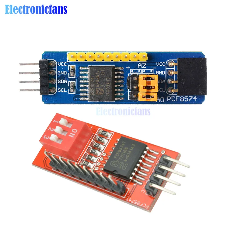 PCF8574 PCF8574T I/O для интерфейса порта I2C Каскадный Расширенный модуль|Интегральные
