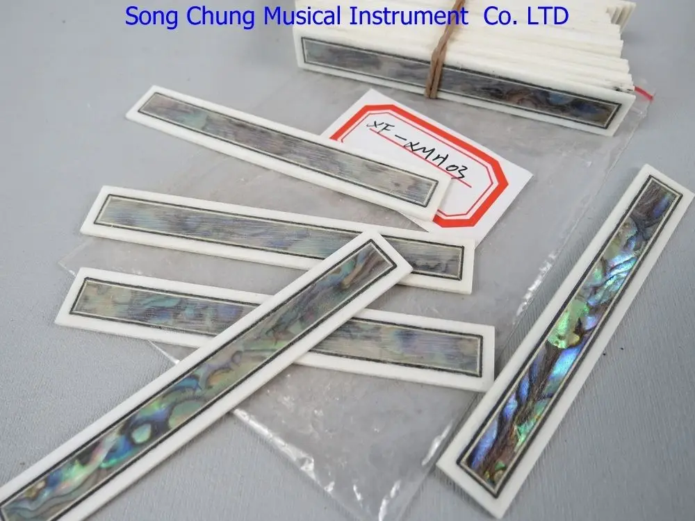 Nice Classical Guitar bridge 10pcs tie blocks inlay Shell XMH 03