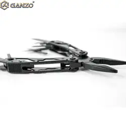 10 шт./лот GANZO Multi Tool нож и плоскогубцы 22in1 Ручные плоскогубцы, 440C, 58HRC G202B G202 Многофункциональный ручной складной плоскогубцы