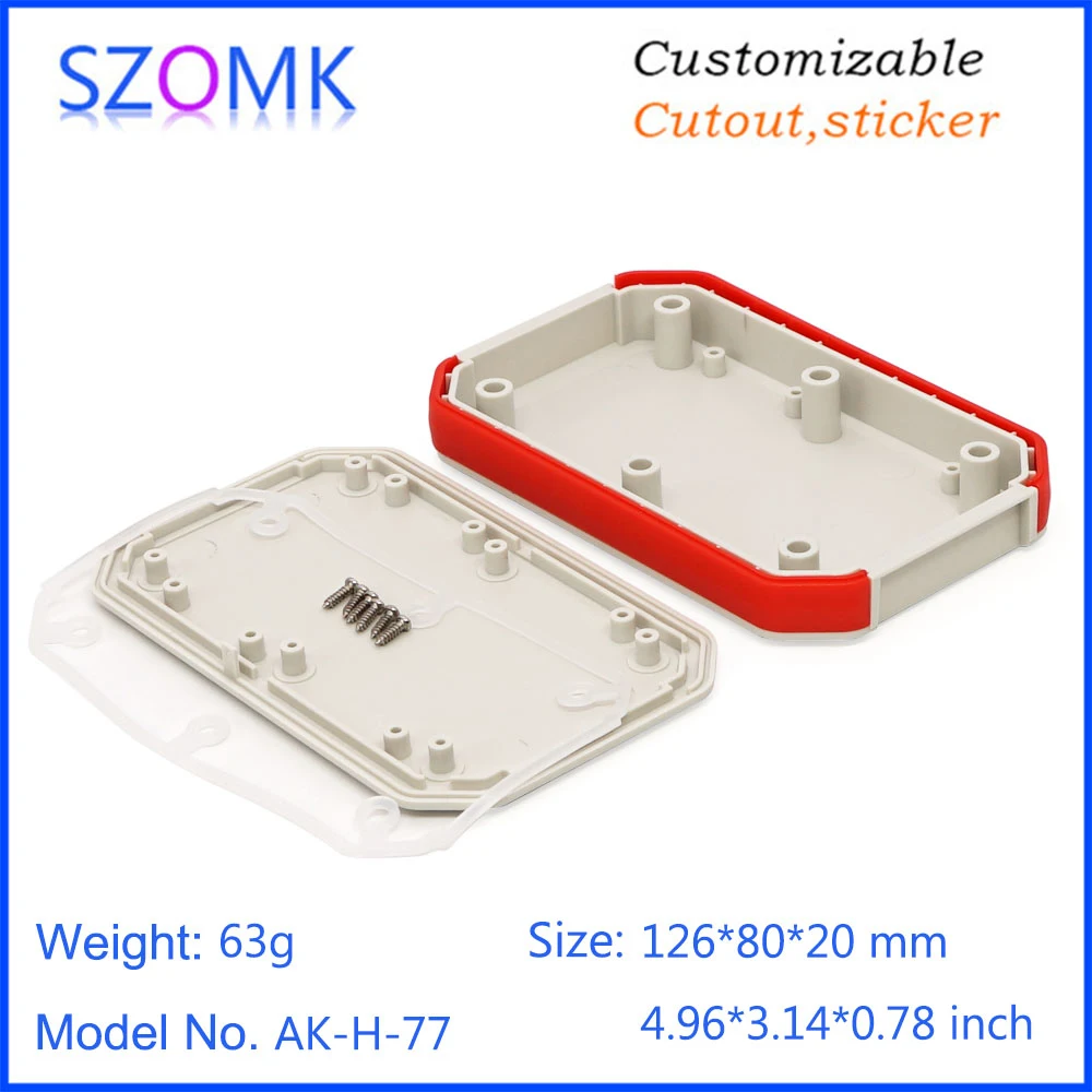szomk handheld plastic box for electronics instrument housing plastic enclosure for pcb design junction box device project box (36)