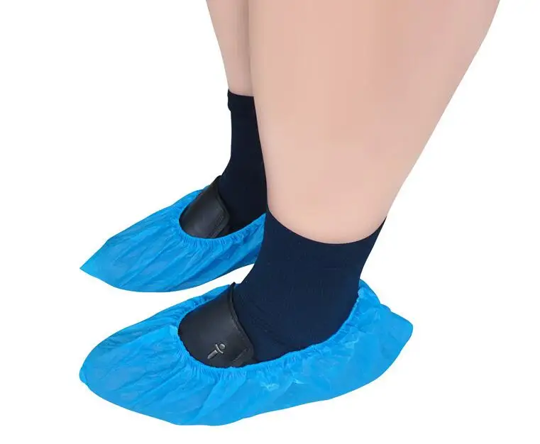 100 Pieces Disposable Plastic Shoe Covers Wholesale Cheap Shoes Floor
