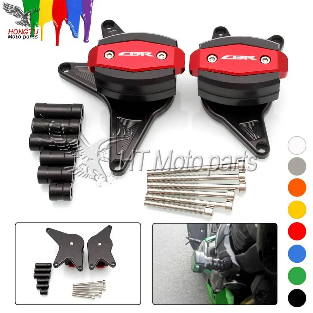 Алюминиевый защитный чехол для мотоцикла Honda CBR1000RR CBR1000 RR 2008 2011 09 10 11|frame sliders crash