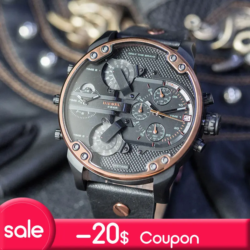 

Diesel watch Men's watch 2018 new watch brand leisure quartz clock DZ7400