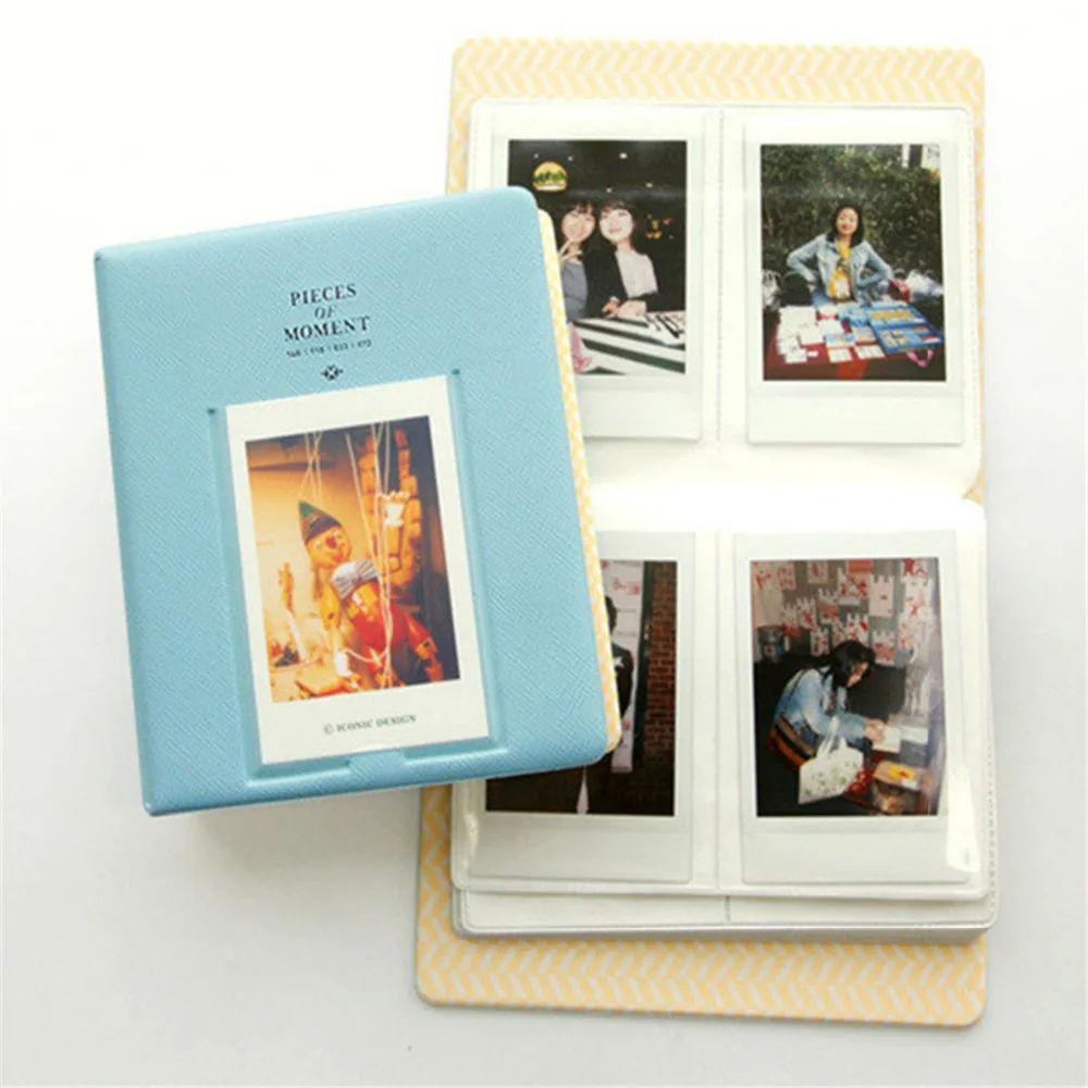 

64 Pockets Polaroid Photo Album Family Portrait Memory Wedding Photos Mini Instant Picture Case Storage Book Kids Birthday Gift