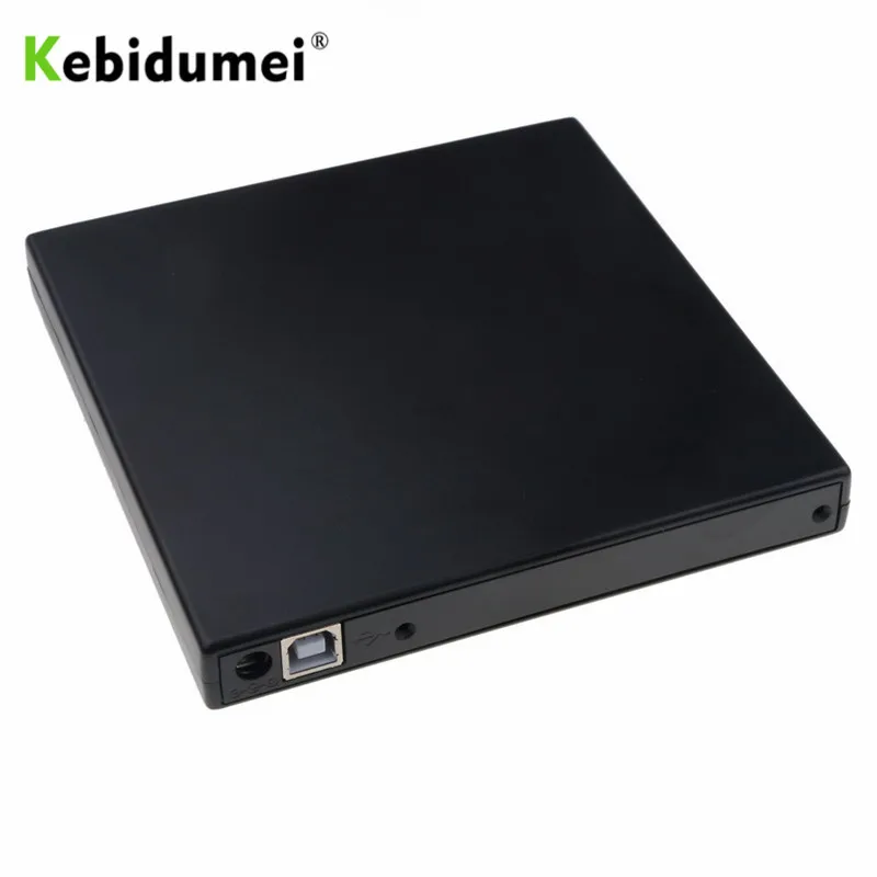 Чехол для дисков Kebidumei USB 2 0 SATA DVD CD Rom IDE внешний тонкий диск 12 7 мм ноутбука