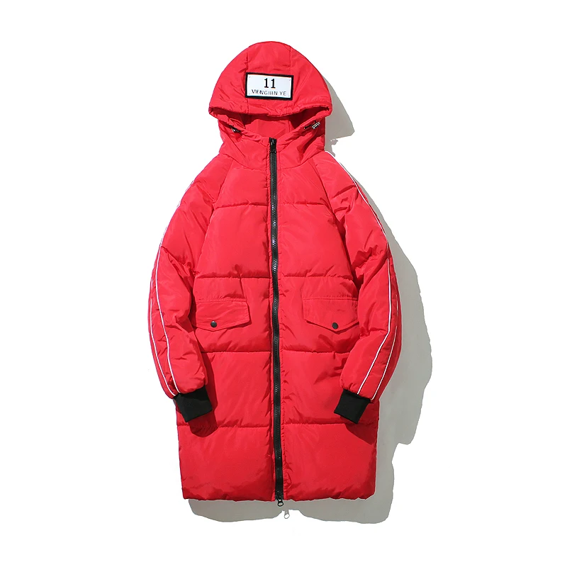

Hooded Winter Jacket Men Long Parka Jacket Thick Hat Parka Coat Women Quilted Teen Couple Clothes Big Size 4XL 5XL 8081