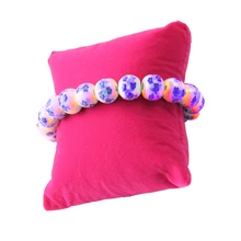 Новинка г. FashionJewelry дисплей розовый красный фиолетовый браслет часы ножной браслет цепь большой подушки детские держатель