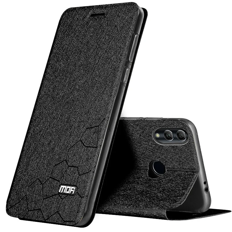 

Mofi For Huawei Honor 10 lite Case Honor 10 Cover Leather Flip Slim Book Cover Stand Silicone Case For Huawei Honor V10 Shell