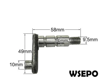 

OEM Quality! Shift fork shaft type A for 170F(7HP)Gas Engine or 170F/173F 4~5HP Diesel Engine Powered Farm/Garden Tillers