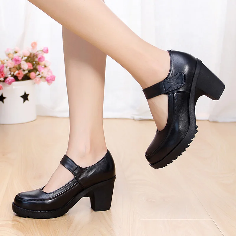 comfortable work high heels