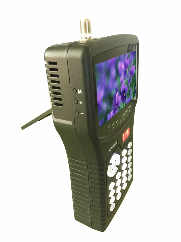 Kpt 255h sat finder Замена спутникового kpt 968g монитор 4 3 дюймов DVB S/S2 тест сигнала с av usb hd1m