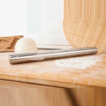 1 предмет Нержавеющая сталь антипригарным rolling Булавки клецки нажав пиццы палки торт ролик тесто палку помадка торт выпечки Инструменты