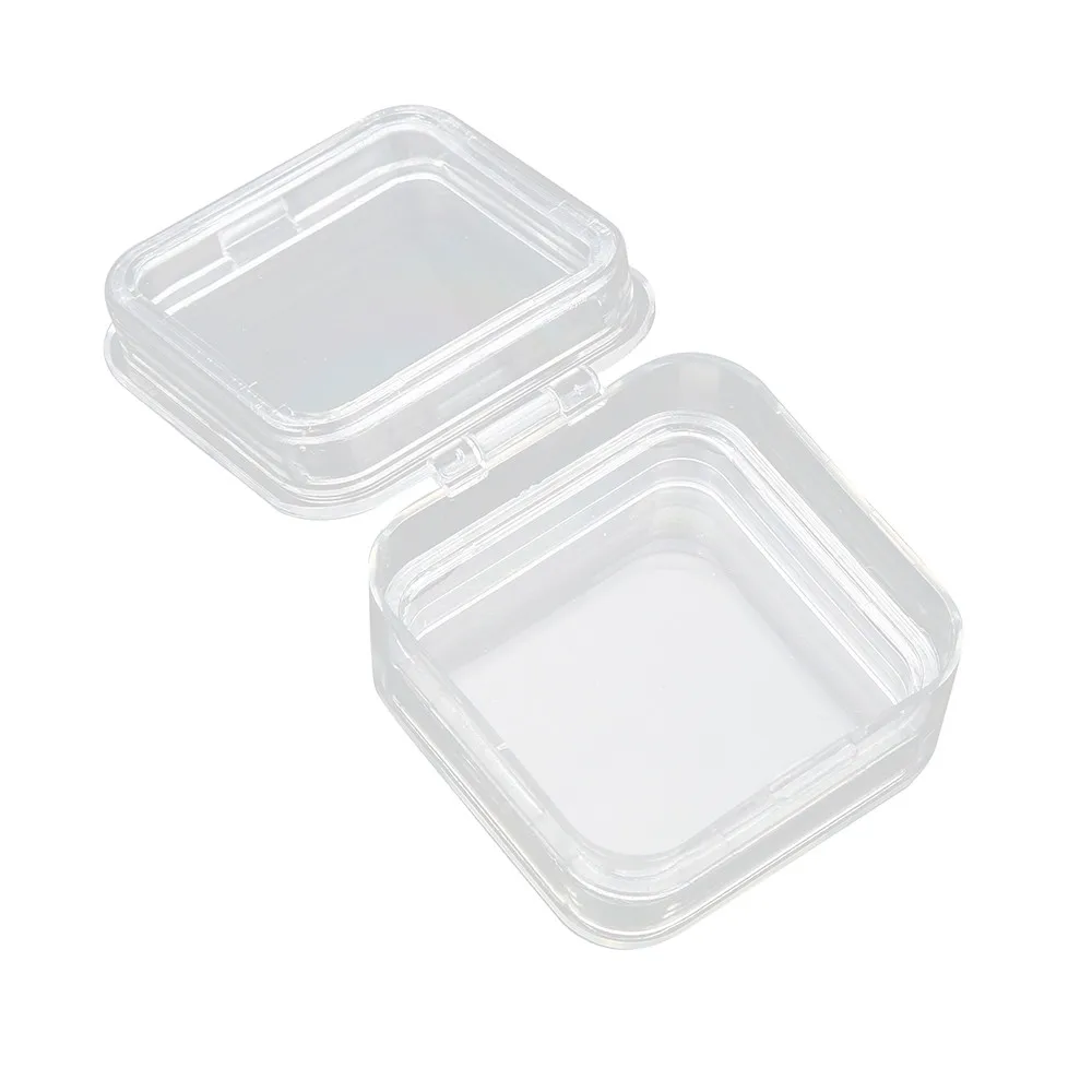 

High quality PS plastic Retainer Denture Appliance Denture Storage Box With Membrane Jewelry Storage Transparen Film denture box