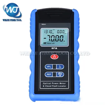 

OPM Optical Power Meter & Visual Fault Locator Fiber Optic Tool -70dBm~+10dBm 10 mW VFL