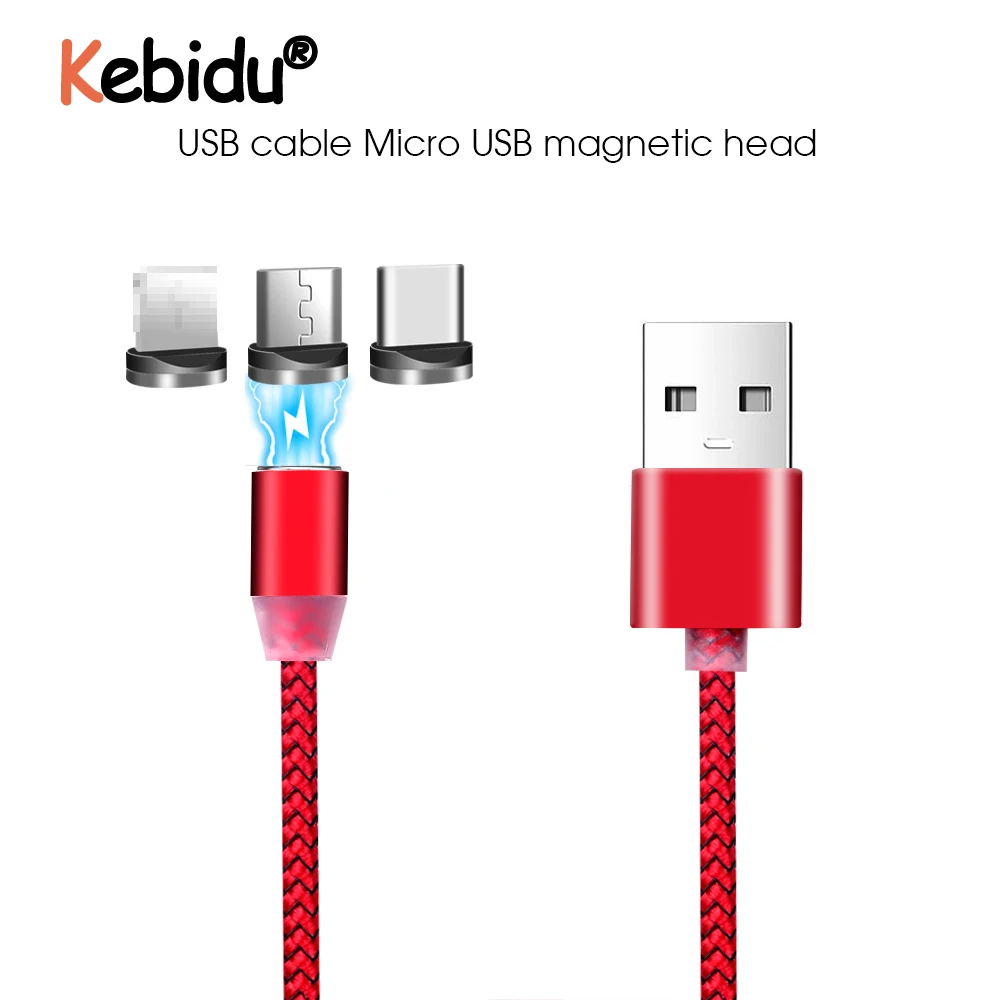 1 м Магнитный зарядный кабель Micro USB для IPhone XR XS Max X магнитное зарядное устройство