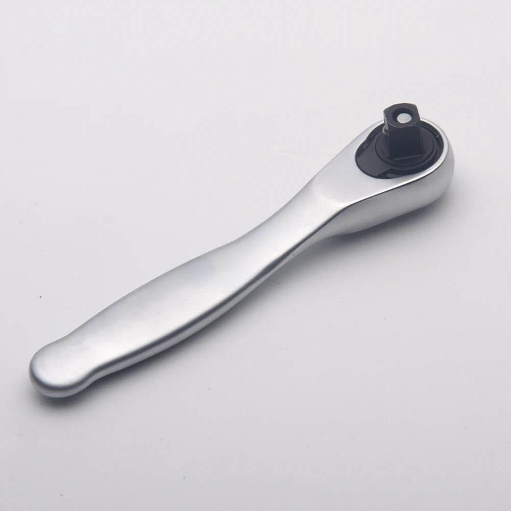 

1/4inch Square Drive Hex Bit Auto Spanner Hand Tool Quick Release Ratchet 72 Teeth Mini Socket Wrench Steel Single