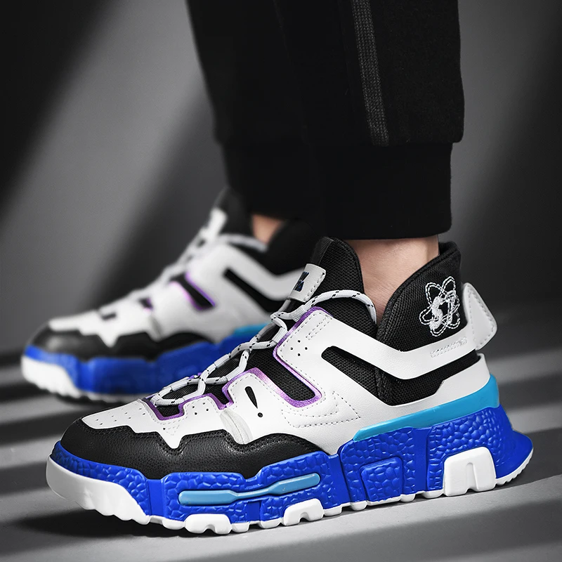 

New Cool Unisex Walking Jogging Shoes High Top Running Shoes Couples Thick Soled Athletic Shoes Designer Mens Womens Sneakers