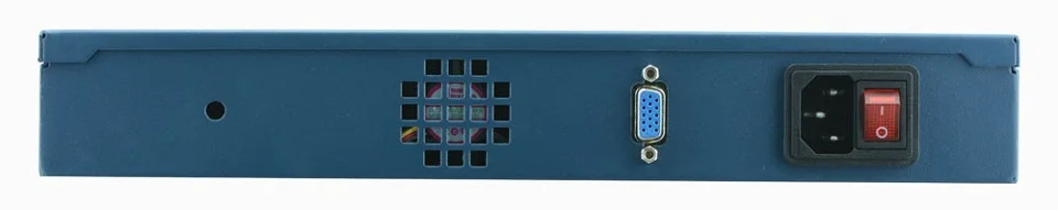 Мощный 1U брандмауэр с двухъядерным процессором D2550 с 4 RJ45 Lan Порты Поддержка технологии Wake-on-PARTAKER