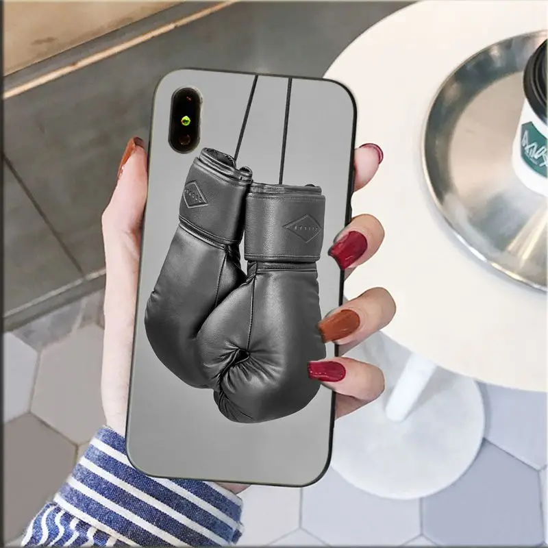 Cartoon Boxing Girl Gloves