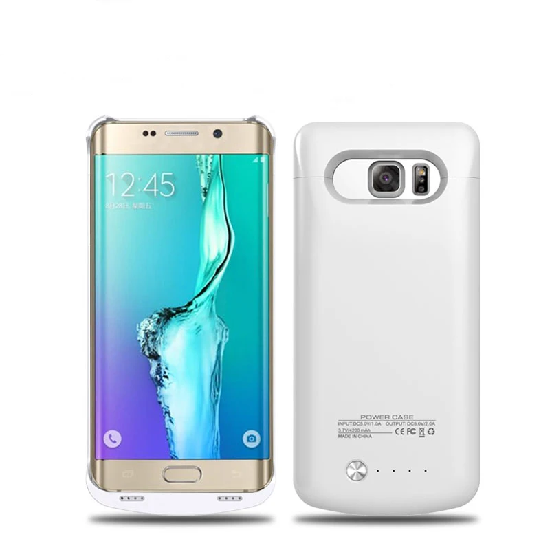 2018 Новинка для Samsung Galaxy S6 Edge plus внешний блок питания зарядное устройство 4000 мАч