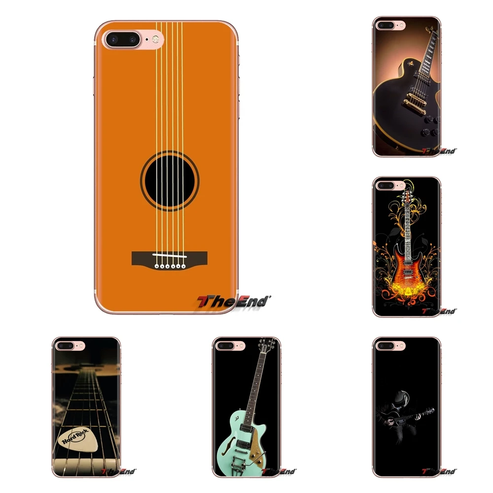 Transparent Soft Shell Covers Chord Guitar For Huawei Nova 2 3 2i 3i Y6 Y7 Y9 Prime Pro GR3 GR5 2017 2018 2019 Y5II Y6II |