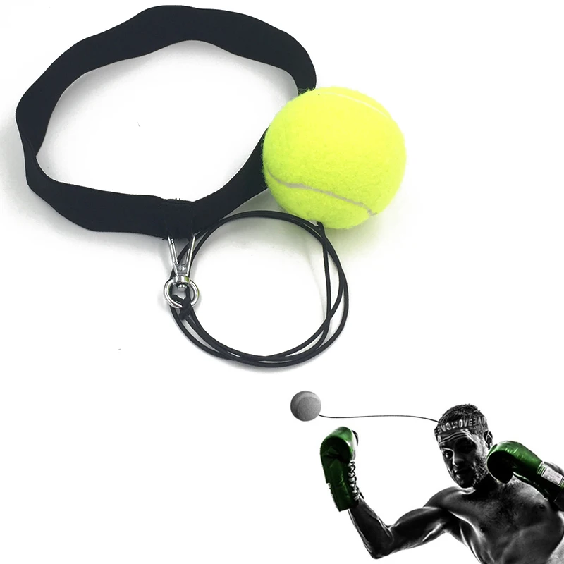

Boxing Fight Ball With Head Band For Reflex Reaction Speed Training Boxing Punch Exercise