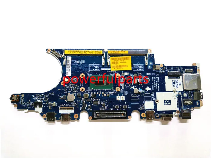 Оригинальная материнская плата для ноутбука dell E5450 0PW12Y ZAM70 LA A901P i3 4030U хорошо