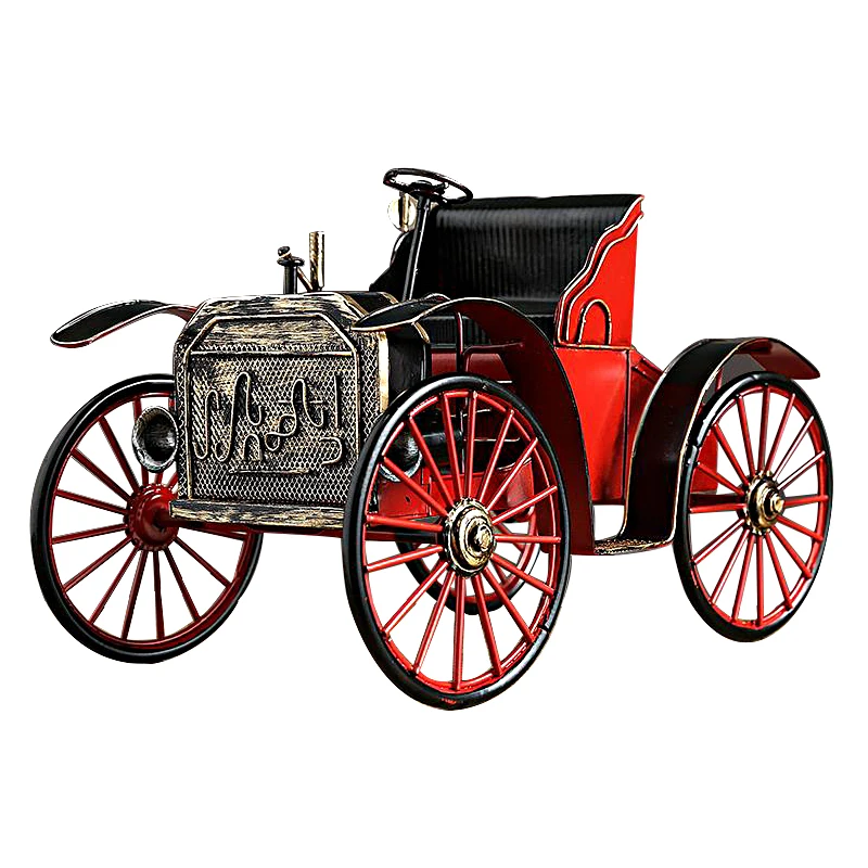 

Vintage Car Model Metal Crafts Iron Camera Photography Props Bar Cafe Home Decor Miniature Craft Handicraft Furnishing Articles