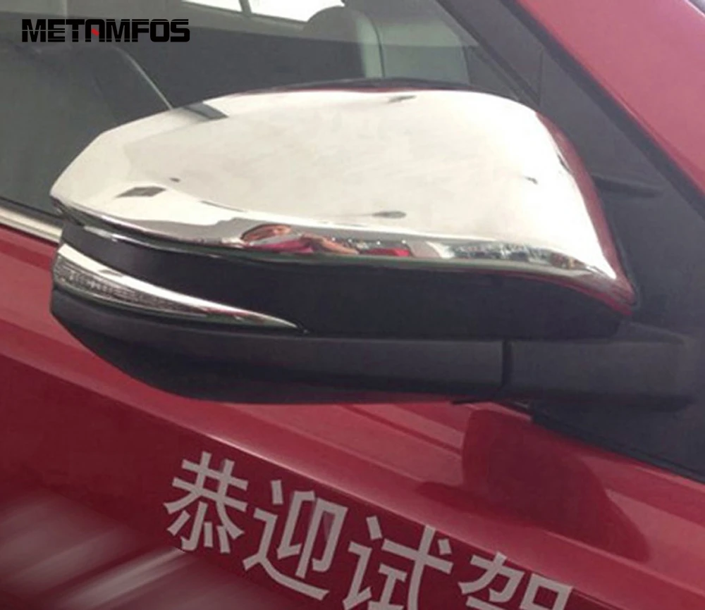 Накладка на зеркало заднего вида для Toyota RAV4 RAV 4 2014 2016 2017 2018|Хромирование| |
