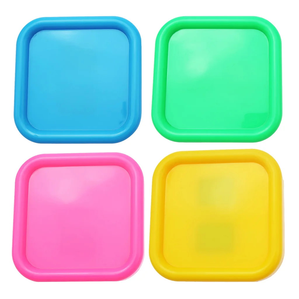 Square Magnetic Pincushion Pin Caddy Paper Clip Holder for Push Pins Sewing Needles ,Hair Clips Pins, Home Office Desk Organizer